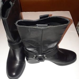 Below the Calf Black Boot by Joe Fresh